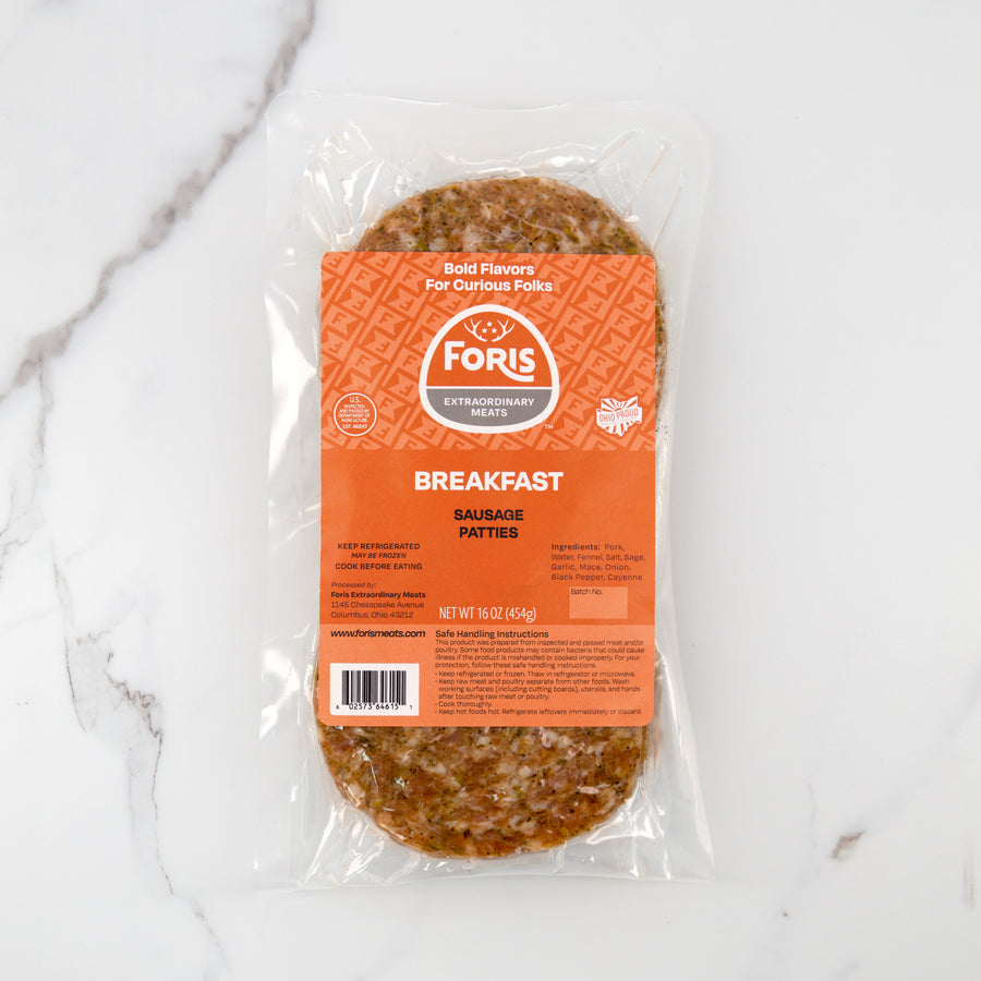 Breakfast Sausage Patties (Local pick up only)