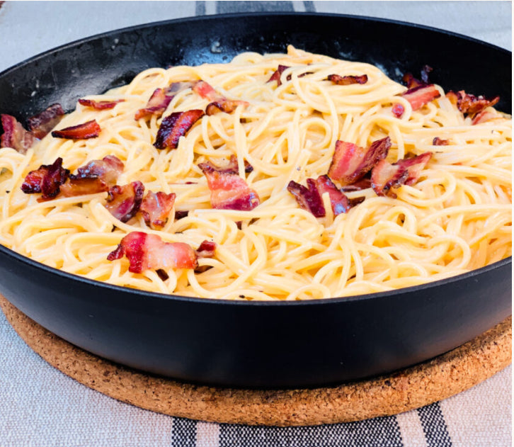 BACON CARBONARA BY OHIOEGGS.COM