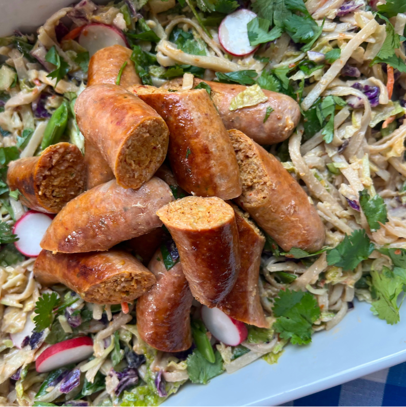 Spicy Thai Noodle Salad with Peanut Dressing