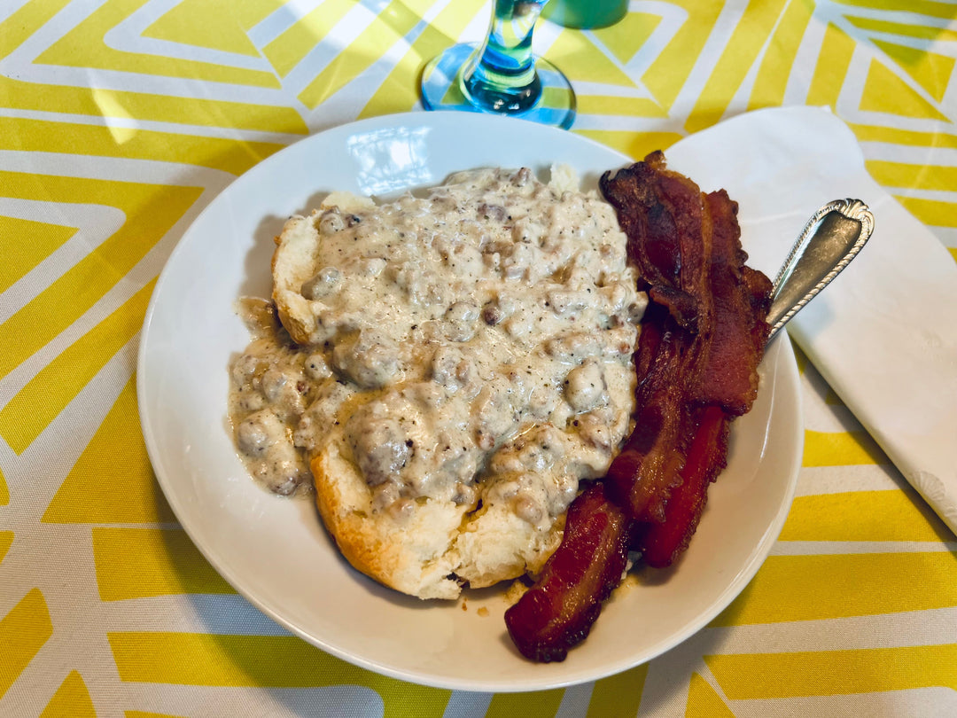 Foris Meats Sage Sausage Biscuits & Gravy